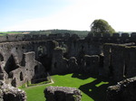 SX09281 View to Restomel Castle courtyard.jpg